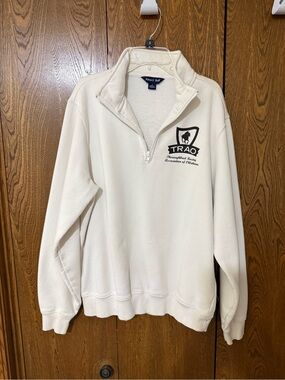 Sport-Tek TRAO Ivory Quarter-Zip Pullover Sweatshirt